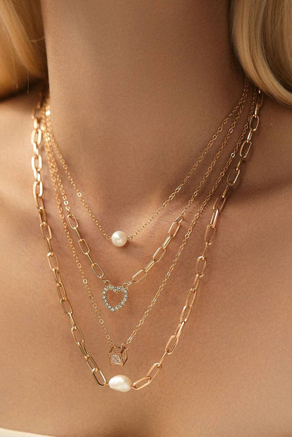 The Golden Muse Necklace Set ✨