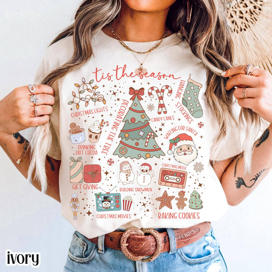 ✨ 'Tis the Season Graphic Tee - (shipping or pick up available 11/25)